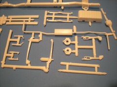 77 1977 Ford E150 Delivery Van Coke 1/25 frame chassis axle rear end truck