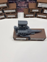 3D Printed CHEVY BLOWN BIG BLOCK with TH-400 Trans 1/24th – 1/10th MADE IN USA