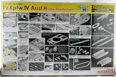 DRAGON MODEL 6300 Pz.Kpfw.IV Ausf.H Late Prod. SMART KIT w/Photo-Etched Parts