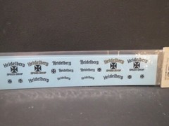 Heidelberg Speed Shop 1/25 Decal from Fremont Racing Specialties