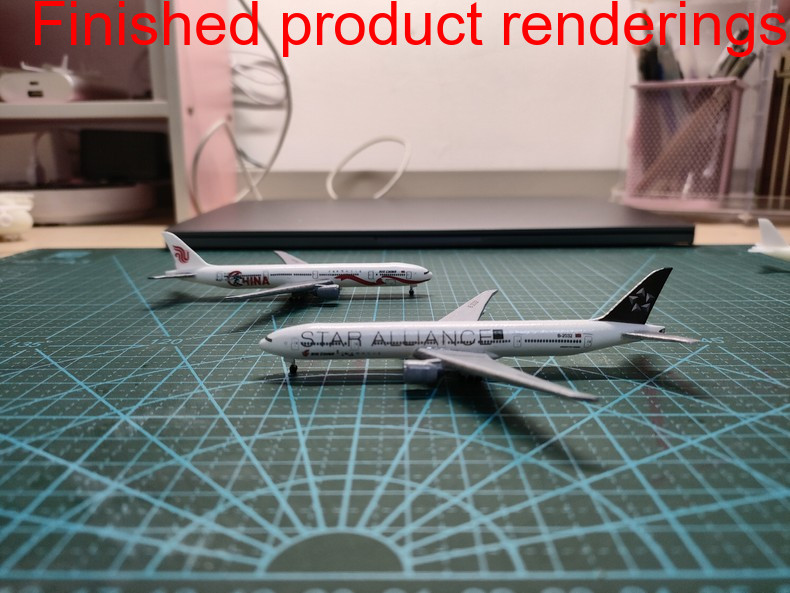 3D printing 1/700 American Boeing 777-300ER passenger aircraft Unpainted/1pc