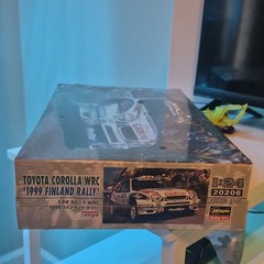Hasegawa Toyota Corolla WRC 1999 Finland Rally 1:24 Model Kit Sealed never open