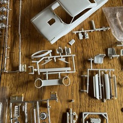 AMT 1963 Ford Galaxie Model Car INCOMPLETE For PARTS