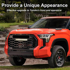 Front Side Headlight Grille Patch Decors Compatible with 2026 2025 2024 2023 202