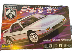 Revell 1985 Pontiac Fiero GT | 1/24 Scale | Factory Sealed