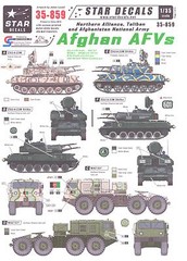 Star Decals 1/35 AFGHAN AFVs Northern Alliance, Taliban, & Afghanistan Army