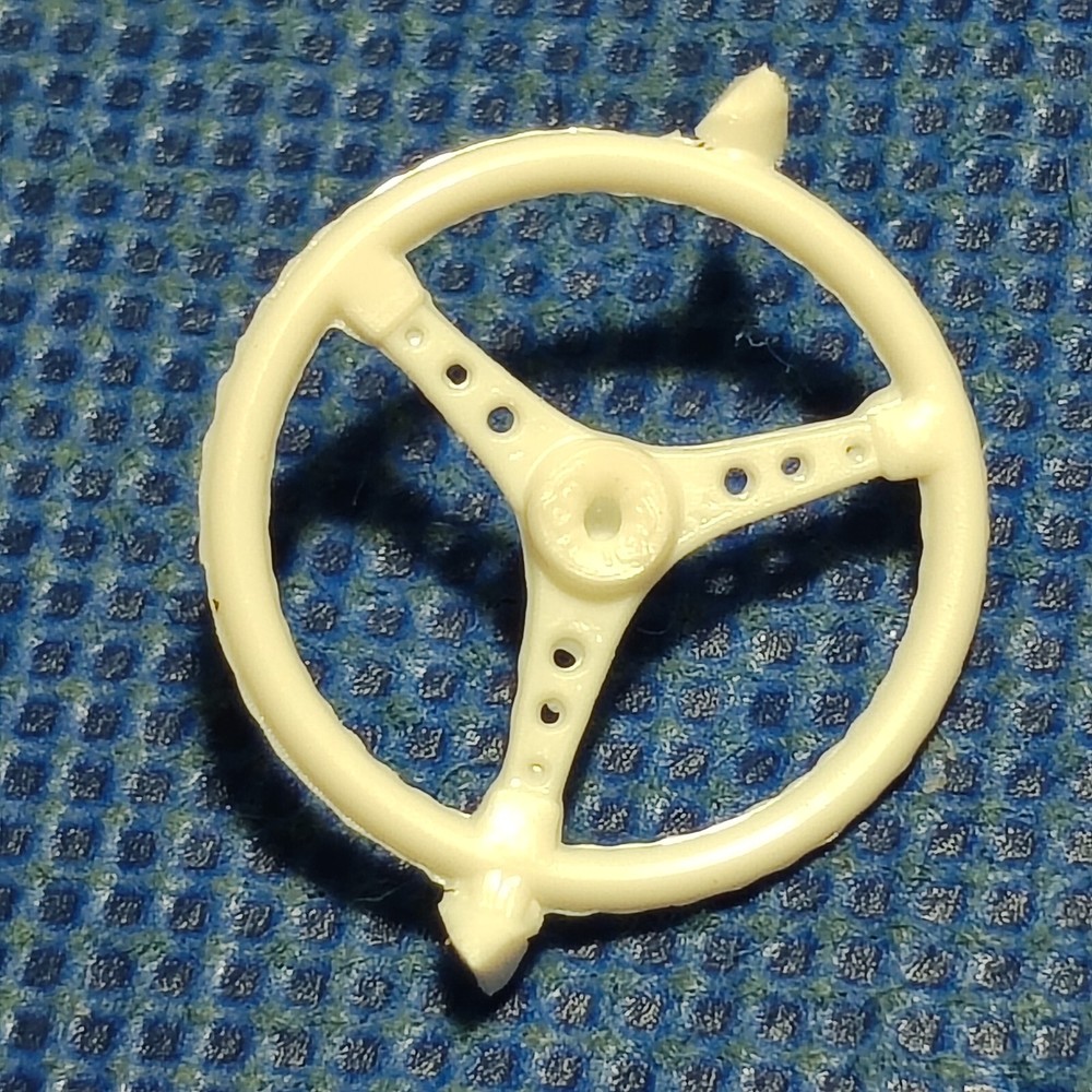 🌟 Steering Wheel 1960 Chevy Corvette 1:25 Scale 1000s Model Car Parts 4 Sale