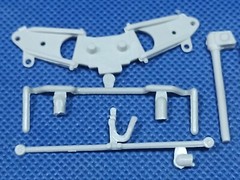 🌟 Front End & Suspension 1955 Corvette 1:25 Scale 1000s Model Car Parts 4 Sale.