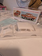 MPC 1/25 Scale 1957 Chevy Flipnose Gasser Model Kit