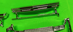 1976 Chevy Caprice 1/25 Chrome Front Rear Bumper Grill Amber Tail Lights MPC