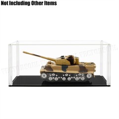 US Acrylic Display Case 13.3″ L Box Self-Install Dustproof for 1/18 Model Car