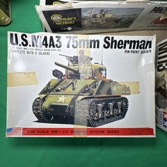Nichimo Panzerkampfwagen IV Ausf H Motorized Vintage Model kit 1/30 W/LOT