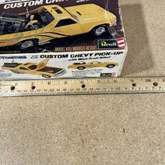 1977 Revell Snap Together Custom Chevy Pick-Up Model Box Only