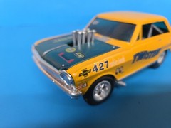 Vintage AMT 1965 Chevy II Nova Funny Car Built Model 1/25 Survivor 427 Twister