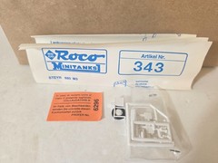 Vintage Roco MINITANKS 343 S Steyr 680 M3 w/Trailer & Instructions New Austria