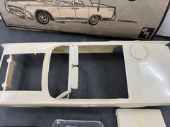 AMT 413 1963 Lincoln Continental Convertible Builder Annual Vintage KIT 1/25 McM