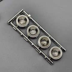 AMT/ERTL 1/25 1949 Mercury Parts Kit Bash Chrome Wheels #323