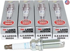 NGK 96024 ILKAR8H6 Iridium Spark Plug, Pack of 4