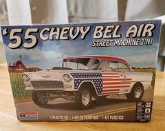 Revell 1955 Chevy Bel Air Street Machine 2’N1 1:24 14519 Plastic Model Kit New