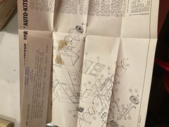 Auto-Kit Model – MG ‘M Type’ Car JUN55 1960s/70s FUN! (new old stock)