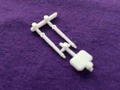 1991 Chevy S-10 Lowrider REAR SHOCKS from Revell 1:25 Model Kit