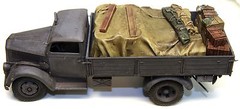 1/35 German Truck Load #3 Resin – Opel Blitz and Tamiya Cargo Truck – Value Gear