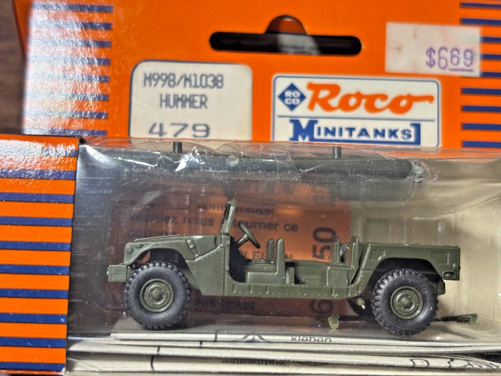 Roco mintanks 479 M-998/1038 base recon version Lima35 original 1/87