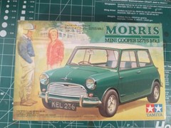 Vintage Tamiya #2439 1:24th Morris Mini Cooper 1275S Mk.1