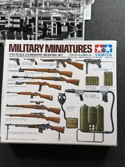 TAMIYA Military Model 1:35 U.S. Infantry Weapons Set WW2 – Lot Of 2