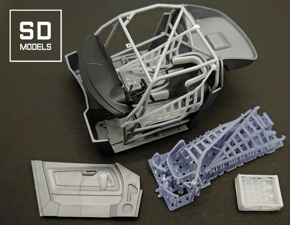SD-M01 1/24 Mercedes-AMG GT3 Additional Parts, Tamiya Compatible, 3D Printed