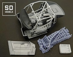 SD-M01 1/24 Mercedes-AMG GT3 Additional Parts, Tamiya Compatible, 3D Printed