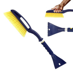 Heavy Duty 25 In. Snow Brush with Ice Scraper, Ergonomic Dual Handle Design – 2