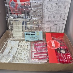 Fujimi 1/24 scale Mini Cooper plastic model kit made in Japan