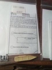 Airwaves Tank Model Kit Accessories Lot Of 4