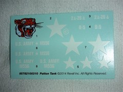 REVELL NEW RENWAL REISSUE 1/32 M47 PATTON TANK SSP