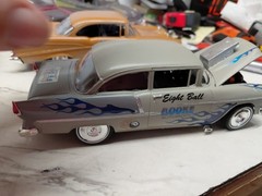 Model Junkyard/parts Plastic Custom Vintage Car Lot Of 11 Custom 55-57 Chevy