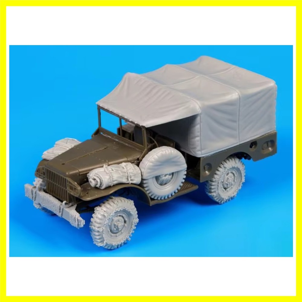 1/35 Scale Die-Cast Resin Model Assembled Kit US Military Truck Accessories S…