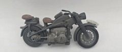 1 Prebuilt German Motorcycle WWII Model / Train Railroad Military Village