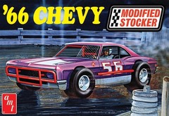 AMT 1/25 1966 Impala Modified Stocker Model Kit Wide Racing Tires AMT1183