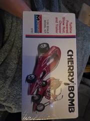 Vintage 95 Cherry Bomb Turbine Powered Show Rod, Chopper And Trailer NEW SEALED