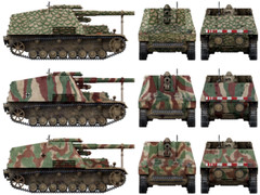 1/35 15cm s.FH 18/1 Hummel Sd. Kfz. 165 Late Production ~ Border Model BT-035