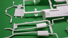 66 1966 Mustang 1/24 Carrol Shelby GT 350H Hertz Frame Axle Chassis Rear End