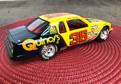 MONOGRAM 1/24 QUINCY’S AK T-BIRD STOCK CAR FACTORY BUILT BOX ART DISPLAY MODEL