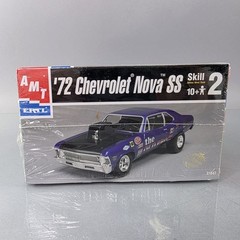 AMT ERTL ’72 Chevrolet Nova SS 1:25 Model Kit 31547 The Old Pro OPEN BOX
