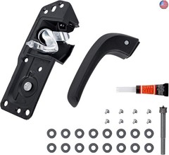Premium Inside Door Handle, Front Rear Right Passenger Side, Plastic, Fits for