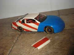 RARE Vintage 1/24 1/25 Nascar Dale Earnhardt Red White & Blue Chevy Monte Carlo