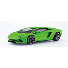Aoshima: 1/32 The Snap Kit Lamborghini Aventador S (Pearl Green) Scale Model Kit