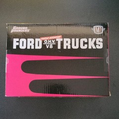 M2 Machines *CHASE* 1956 Ford F-100 Custom Model Kit 1:24 Scale Pink Black Truck