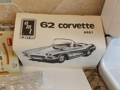 AMT / ERTL 1962 CCHEVY CORVETTE 3 in 1 STOCK CUSTOM DRAG 1/25 MODEL CAR KIT