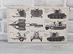 Tamiya 1:35 German 20mm FLAKVIERLING 38 MITSd.Ah.52 Plastic Model Kit MM191